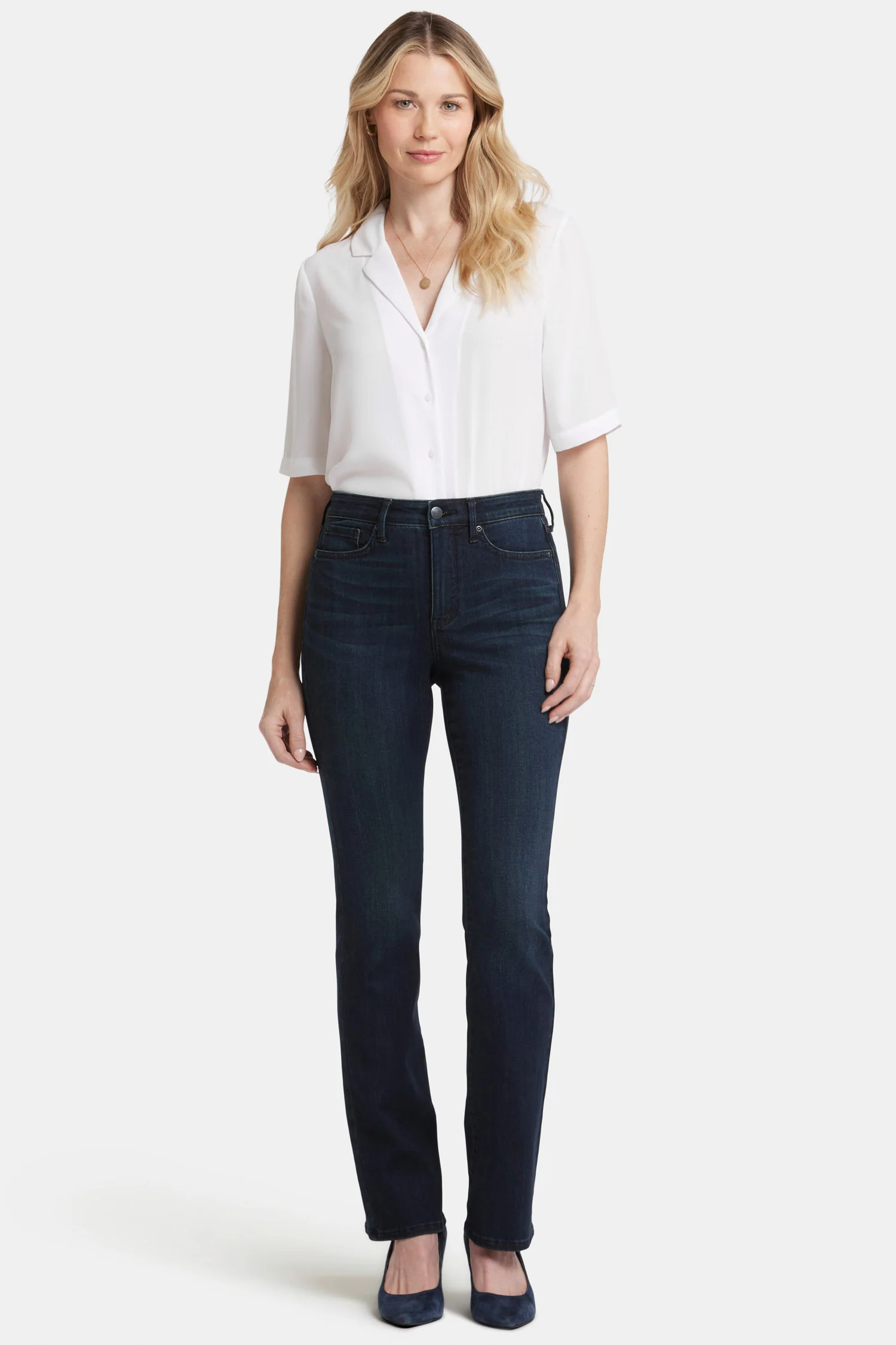 Billie Mini Bootcut Jeans In Petite - Obsidian Blue | NYDJ