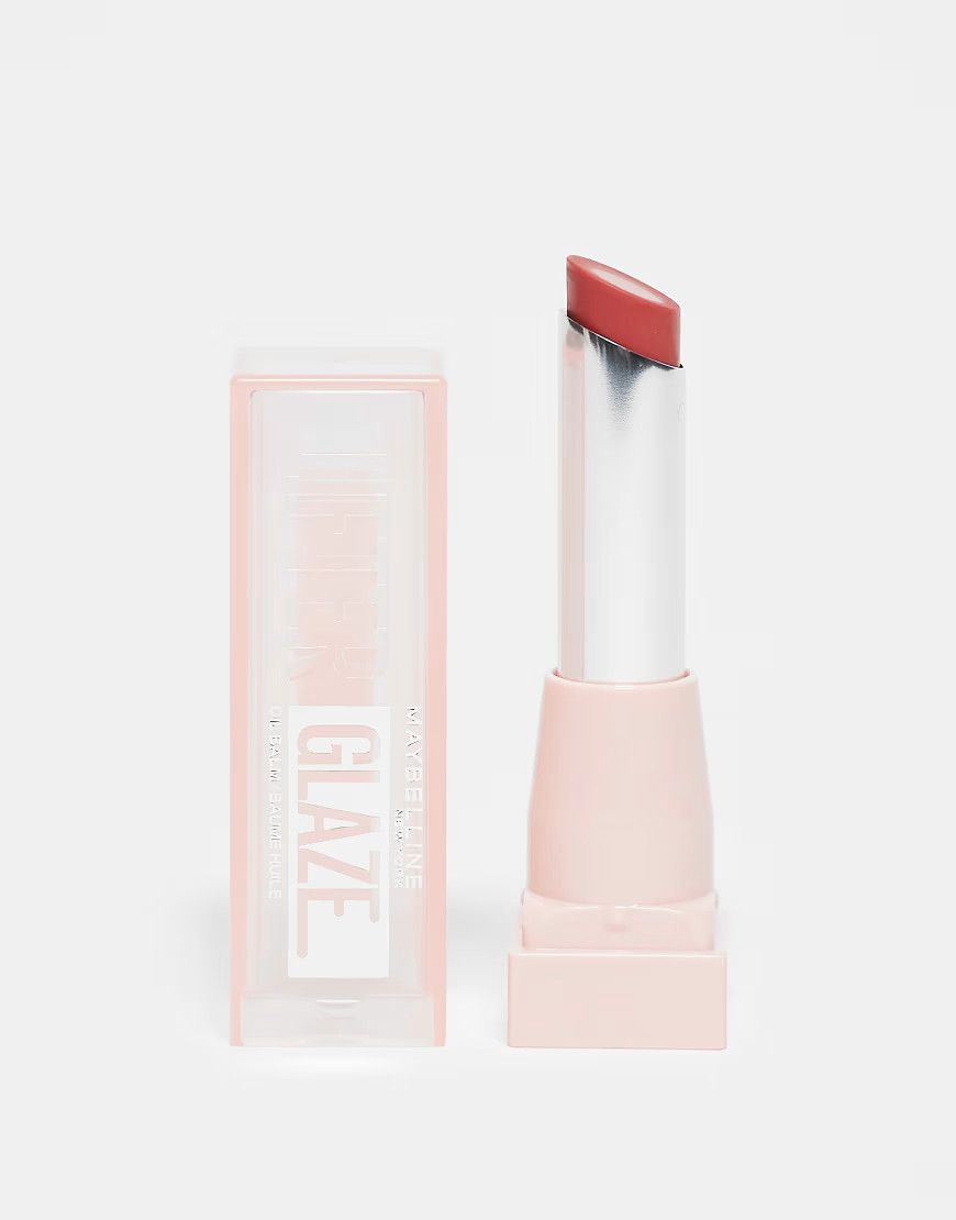 Maybelline Lifter Glaze Lip Oil Balm- Peach Quench-Purple | ASOS (Global)