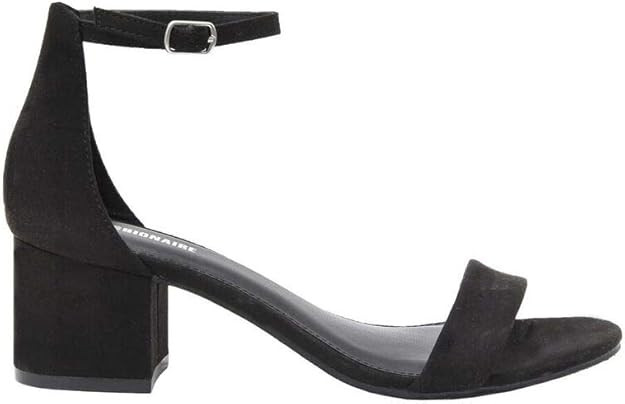 Cushionaire Women's Alba one band mid block heel sandal +Memory Foam Insole | Amazon (US)