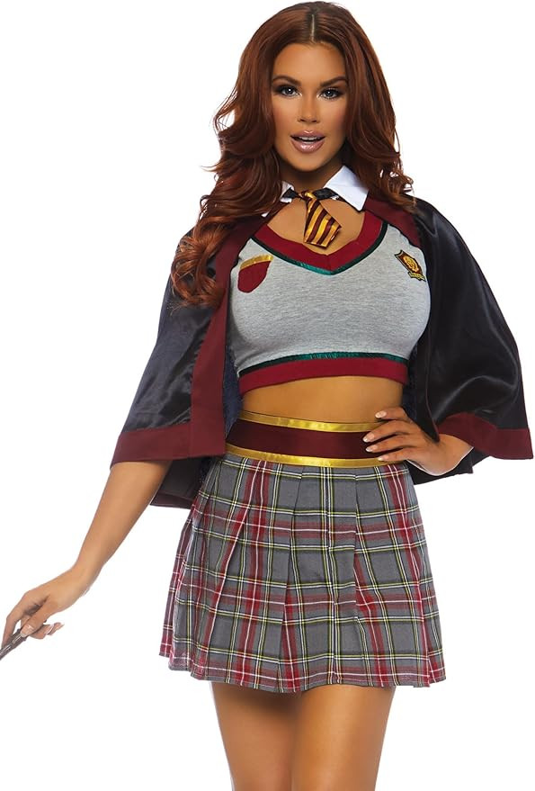 Leg Avenue Women's Spellbinding School Girl Costume | Amazon (US)
