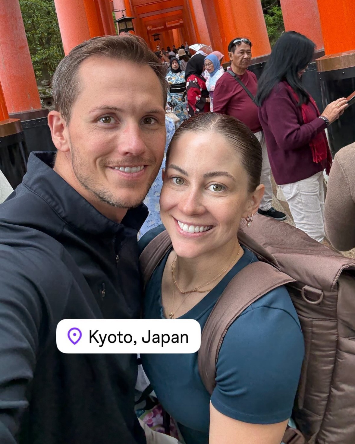 Andrew and his captions 🫠 obsessed with these sneakers and backpack in long exploring days! I can't seem to find my exact top but linked their new one! 

#LTKFamily #LTKSaleAlert #LTKTravel