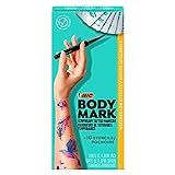 BIC BodyMark Temporary Tattoo Markers for Skin, Watercolor Effects, Flexible Brush Tip, 8-Count P... | Amazon (US)