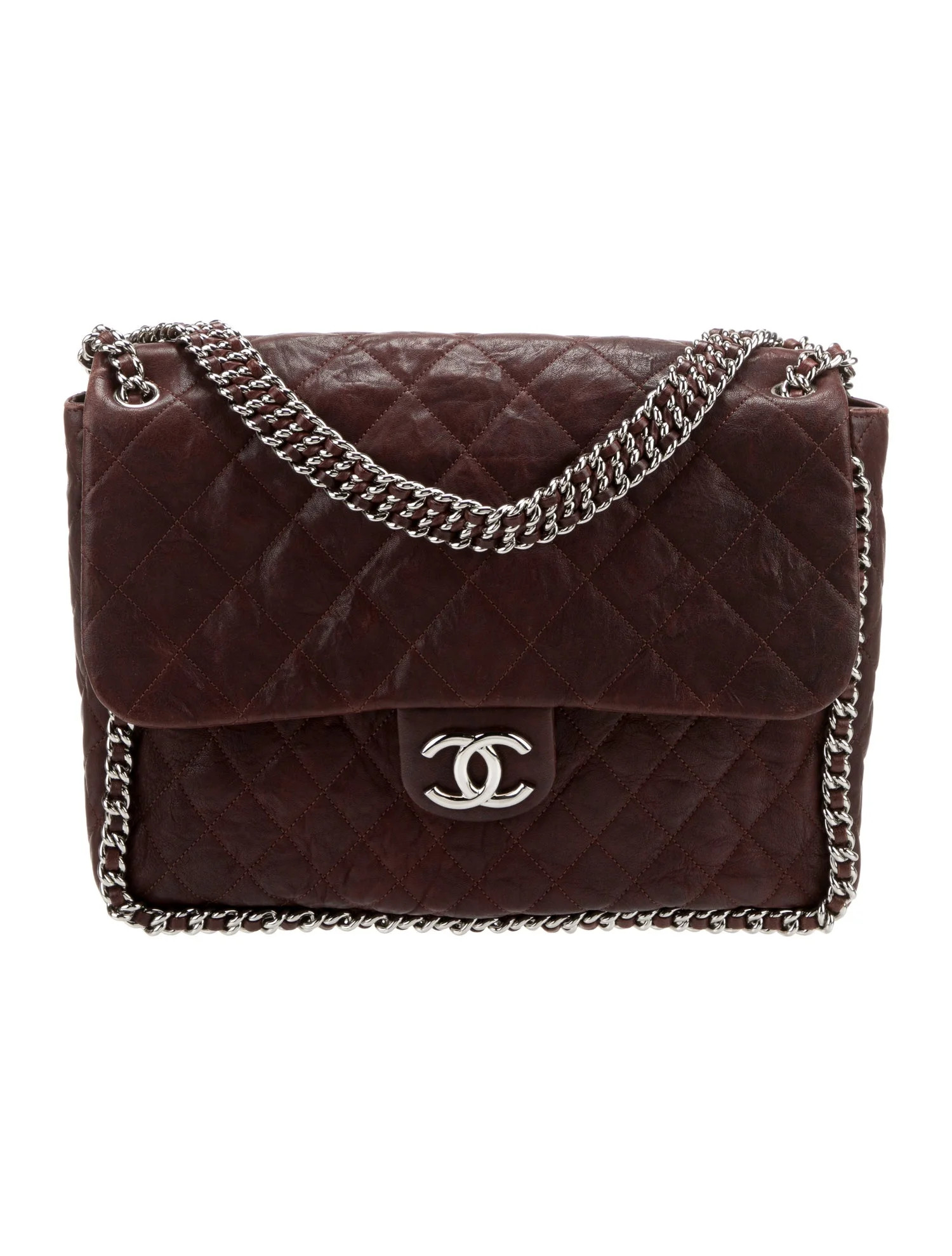 Maxi Chain Around Flap Bag | The RealReal