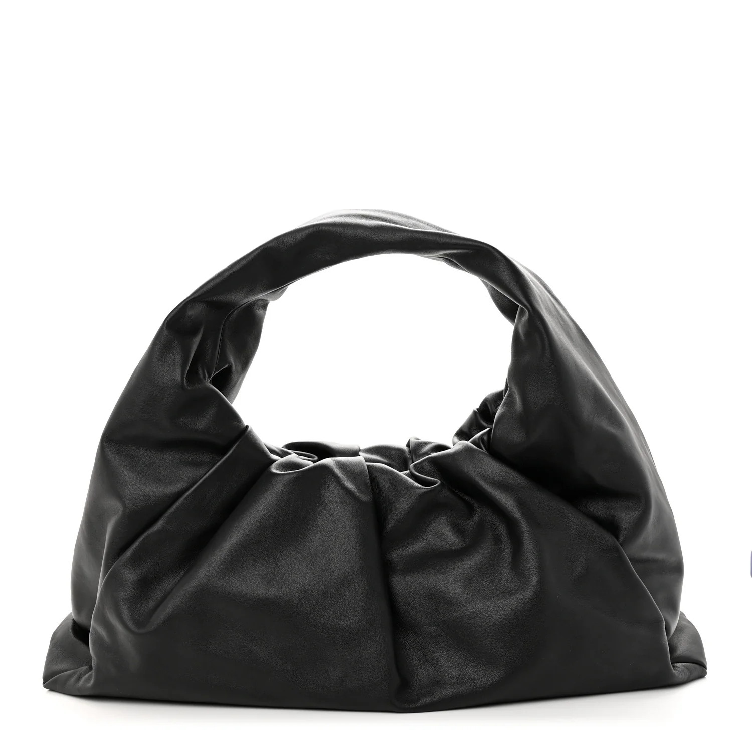 Smooth Butter Calfskin Large The Shoulder Pouch Black | FASHIONPHILE (US)