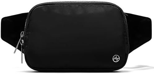 Pander Belt Bag Large 2L, Nylon Fanny Pack Purse for Women and Men with Adjustable Strap | Amazon (US)