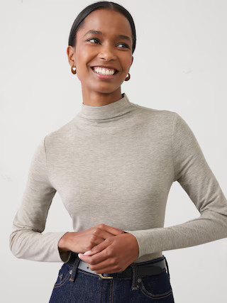 Wooly Jersey Top | Banana Republic Factory