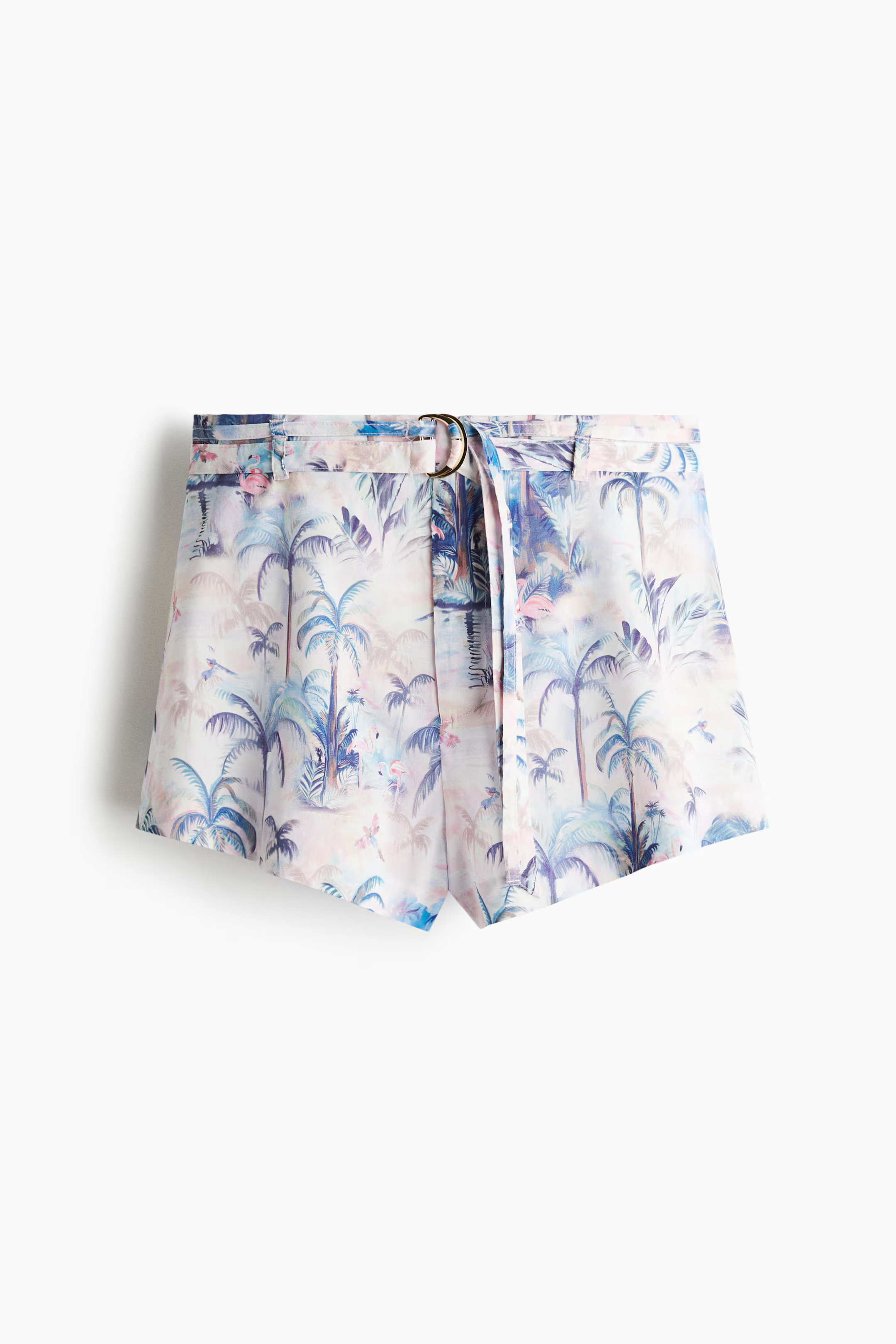 Belted Ultra-High-Rise Shorts | H&M (US + CA)