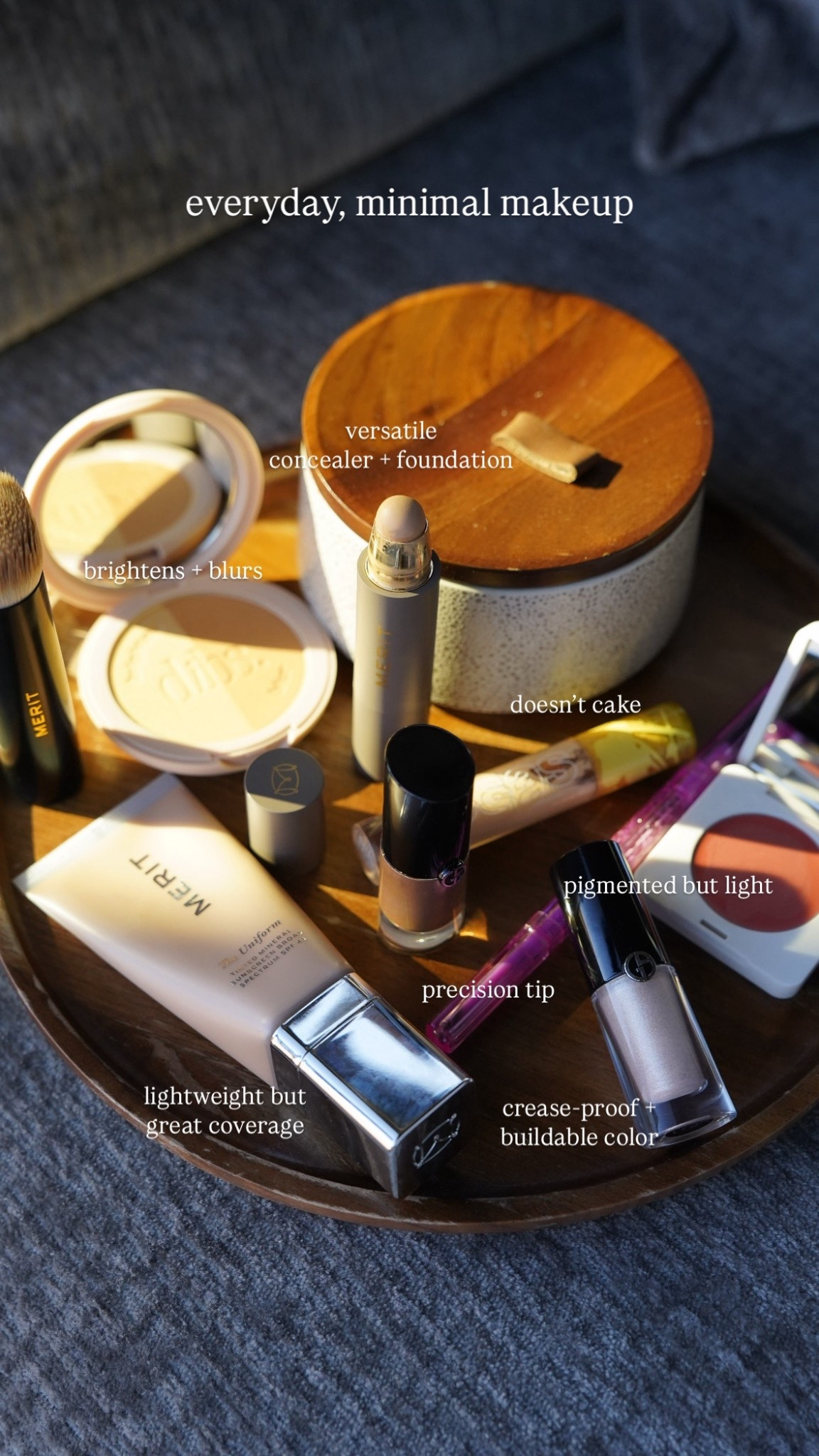 My everyday, minimal makeup for 40+ year olds. Lightweight, natural coverage that gives a no makeup look. Use code EVERYTHING at Sephora to save! 

#LTKFindsUnder50 #LTKSaleAlert #LTKOver40