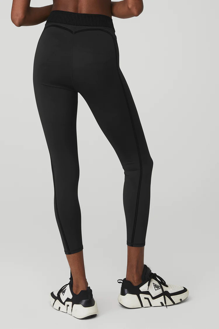 Airlift High-Waist 7/8 Line Up Legging | Alo Yoga (US)