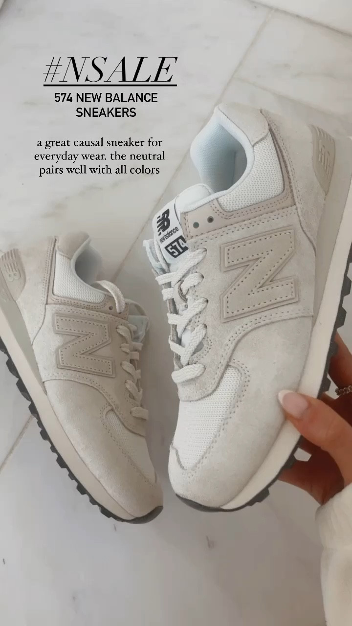 Favorite sneakers from the Nordstrom anniversary sale. New balance neutral sneakers 
Cellajaneblog