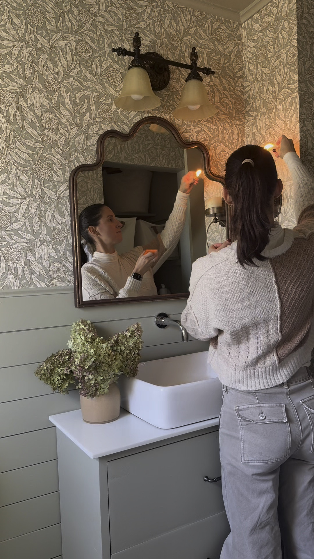 Bathroom mirror and sources 

#LTKSeasonal #LTKSaleAlert #LTKHome