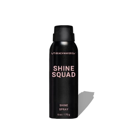 Beachwaver Shine Squad Shine Spray - Lightweight Glossy Finishing Spray for Hair with HiX Vegan Bond Multiplers - Post-Styling High-Gloss Mist for a Smooth Finish & No Frizz (5.5 Fl Oz) | Amazon (US)