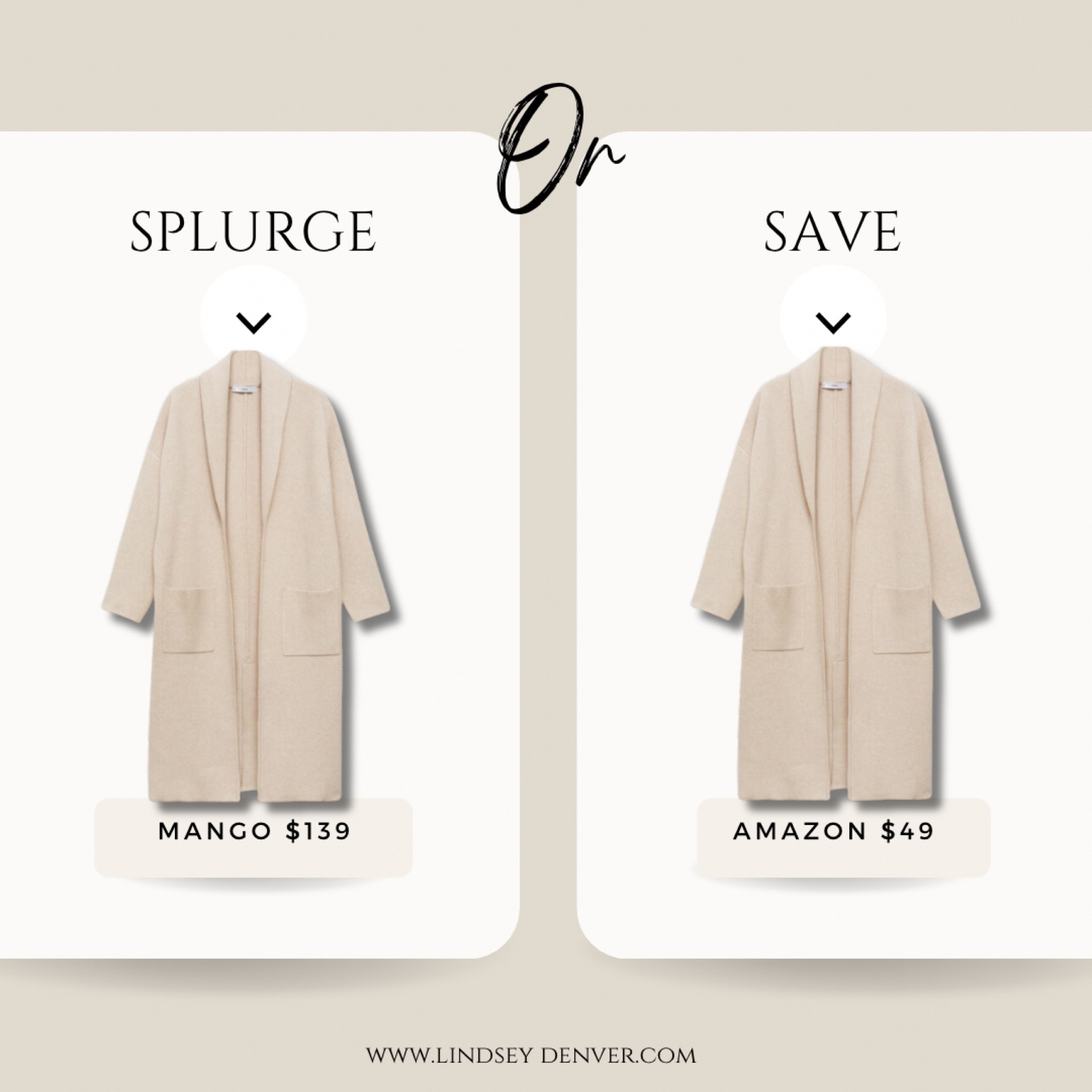 Luxury looks for less

Fall coatigan

👑"Helping you look good, feel good!" - Lindsey Denver

#Nordstrom  #tjmaxx #marshalls #zara  #viral #h&m   #neutral  #petal&pup #designer #inspired #lookforless #dupes #deals  #bohemian #abercrombie    #midsize #curves #plussize   #minimalist   #trending #trendy #summer #summerstyle #summerfashion #chic  #oliohant #springdtess  #springdress #tuckernuck
T-shirts, Jeans, Sneakers, Hoodies, Leggings, Jackets, Dresses, Sweaters, Shorts, Skirts, Blouses, Scarves, Blazers, Activewear, Cardigans, Denim, Chinos, Tank tops, Pajamas, Socks, Underwear, Hats, Belts, Gloves, Jumpsuits, Bodysuits, Flannels, Vests, Tunics, Loungewear

Follow my shop @Lindseydenverlife on the @shop.LTK app to shop this post and get my exclusive app-only content!

#liketkit #LTKOver40 #LTKFindsUnder50 #LTKMidsize
@shop.ltk
https://liketk.it/4Nmno