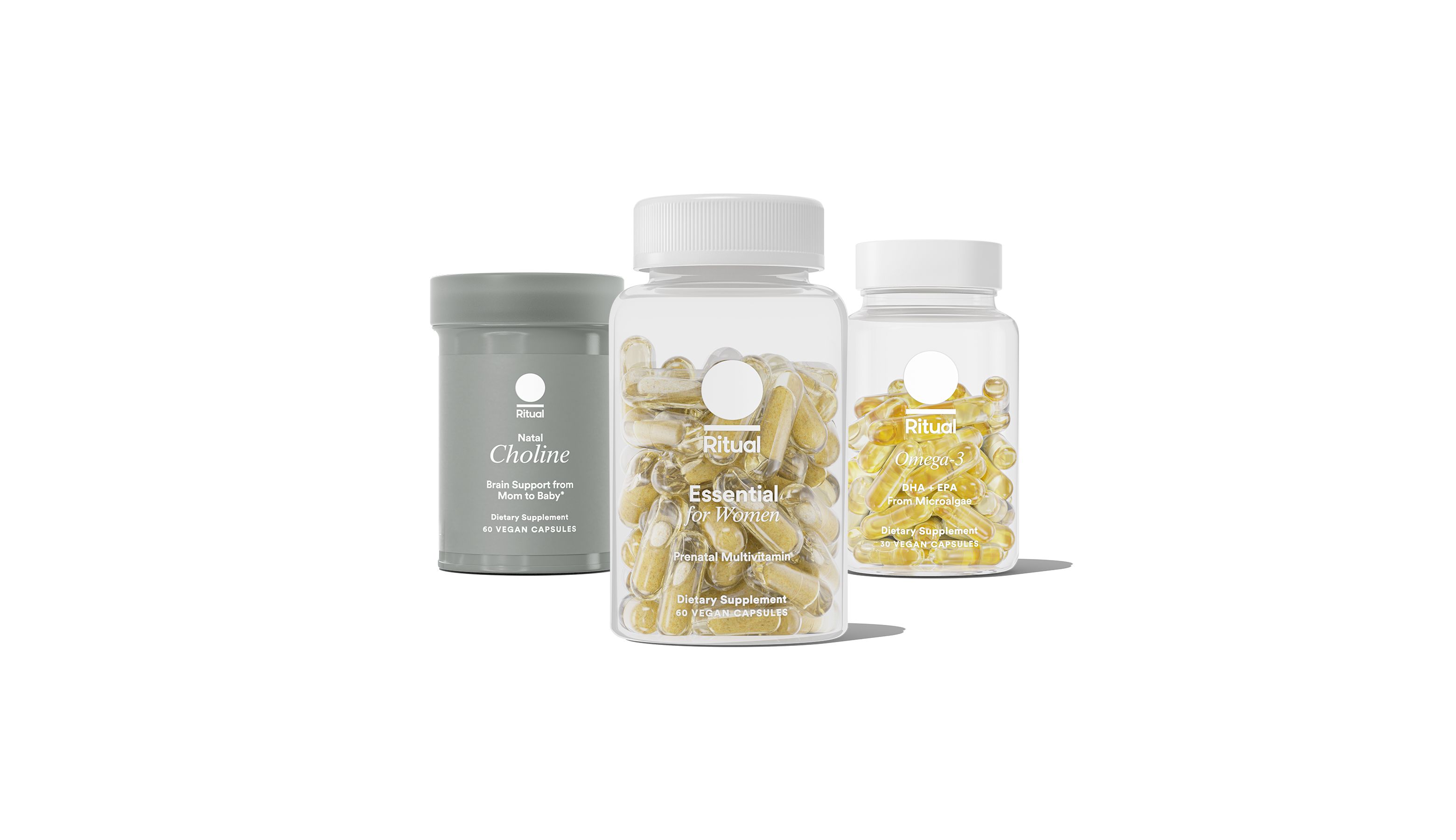 Essential Prenatal, Omega & Choline Trio | Ritual