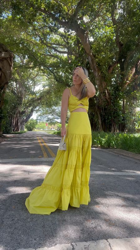 The most stunning yellow dress! How beautiful is this for a gala, vacation, or as a wedding guest dress? Linking it in blue and looks for less. This one is only available on Shop Alexis’s website. 

Fits true to size! 

Yellow dress, gala dress, summer dress, cocktail dress, black tie dress, prom dress, graduation dress 

#LTKstyletip #LTKVideo #LTKparties