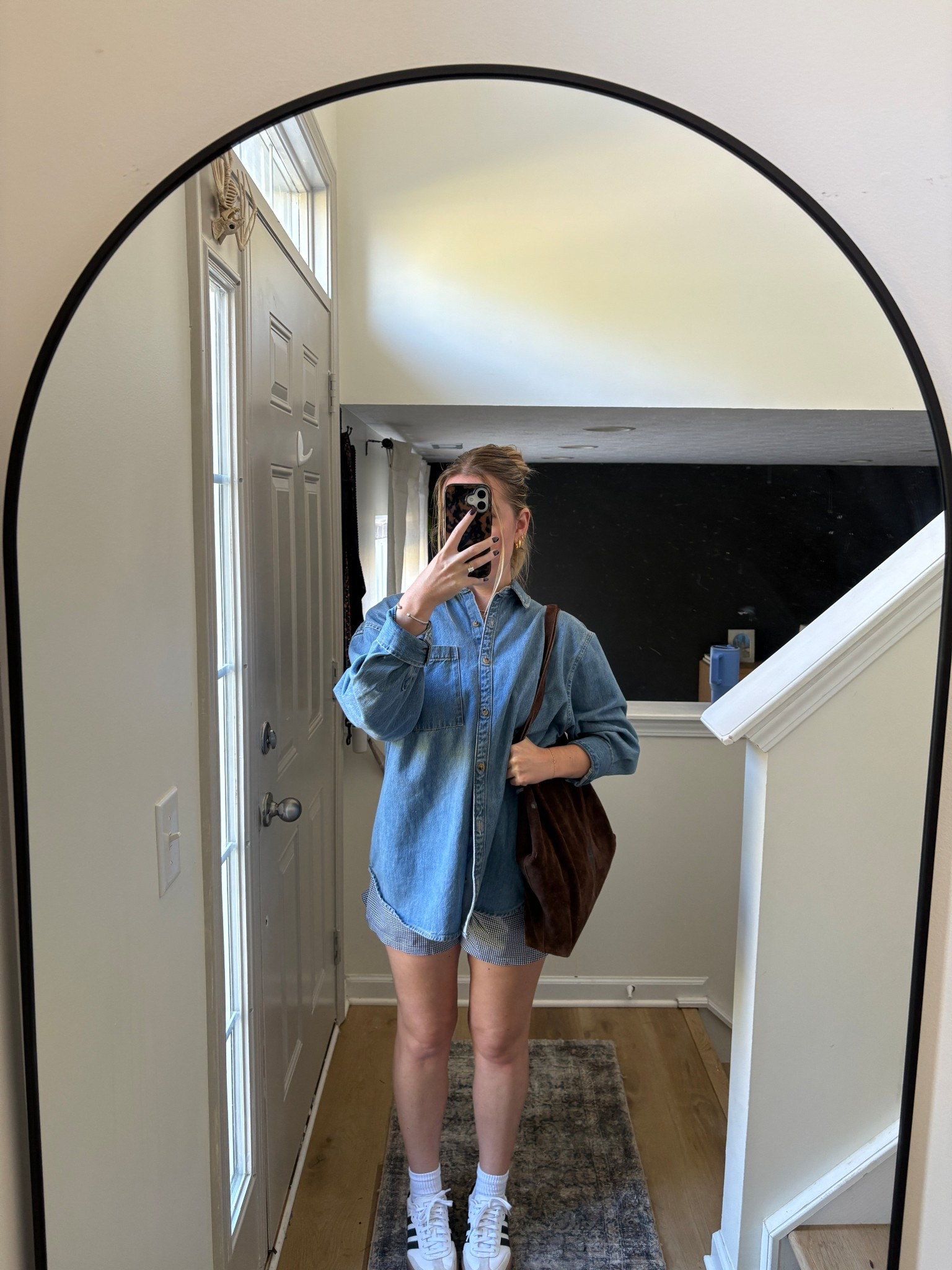 denim and suede is one of my fav combos for the changing of seasons 🍂🫡

#LTKFindsUnder50 #LTKStyleTip #LTKSeasonal