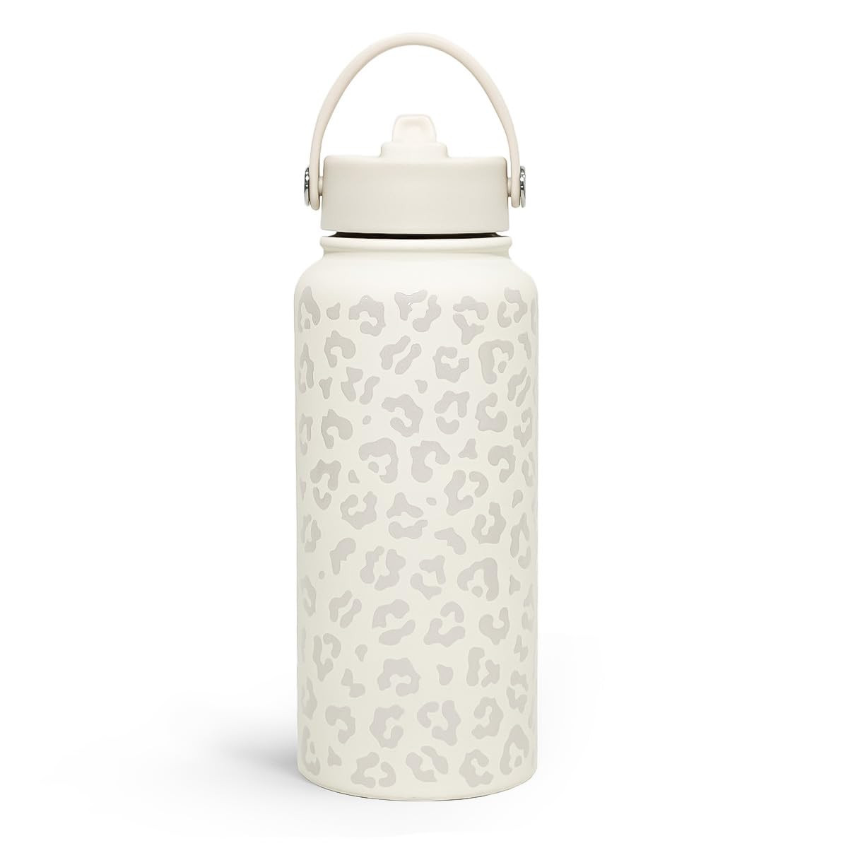 Leopard Water Bottle 32oz Stainless Steel Vacuum Insulated with Lid, Leopard Print Water Bottles ... | Amazon (US)