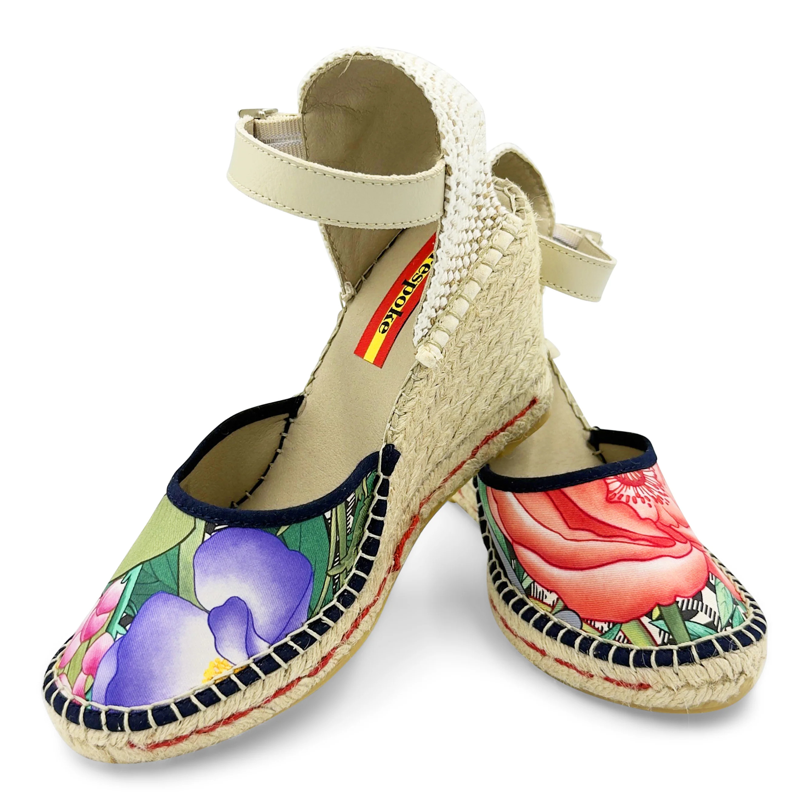 GIARDINO Black Buckle Wedges | Respoke