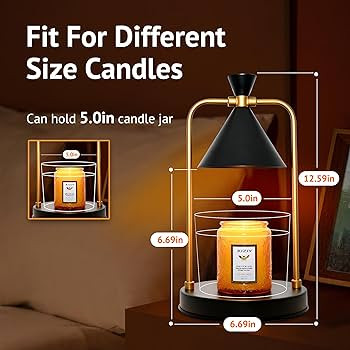 Candle Warmer Lamp with Timer Dimmer,Unique Birthday Gifts for Women Mom,House Warming Gifts New ... | Amazon (US)