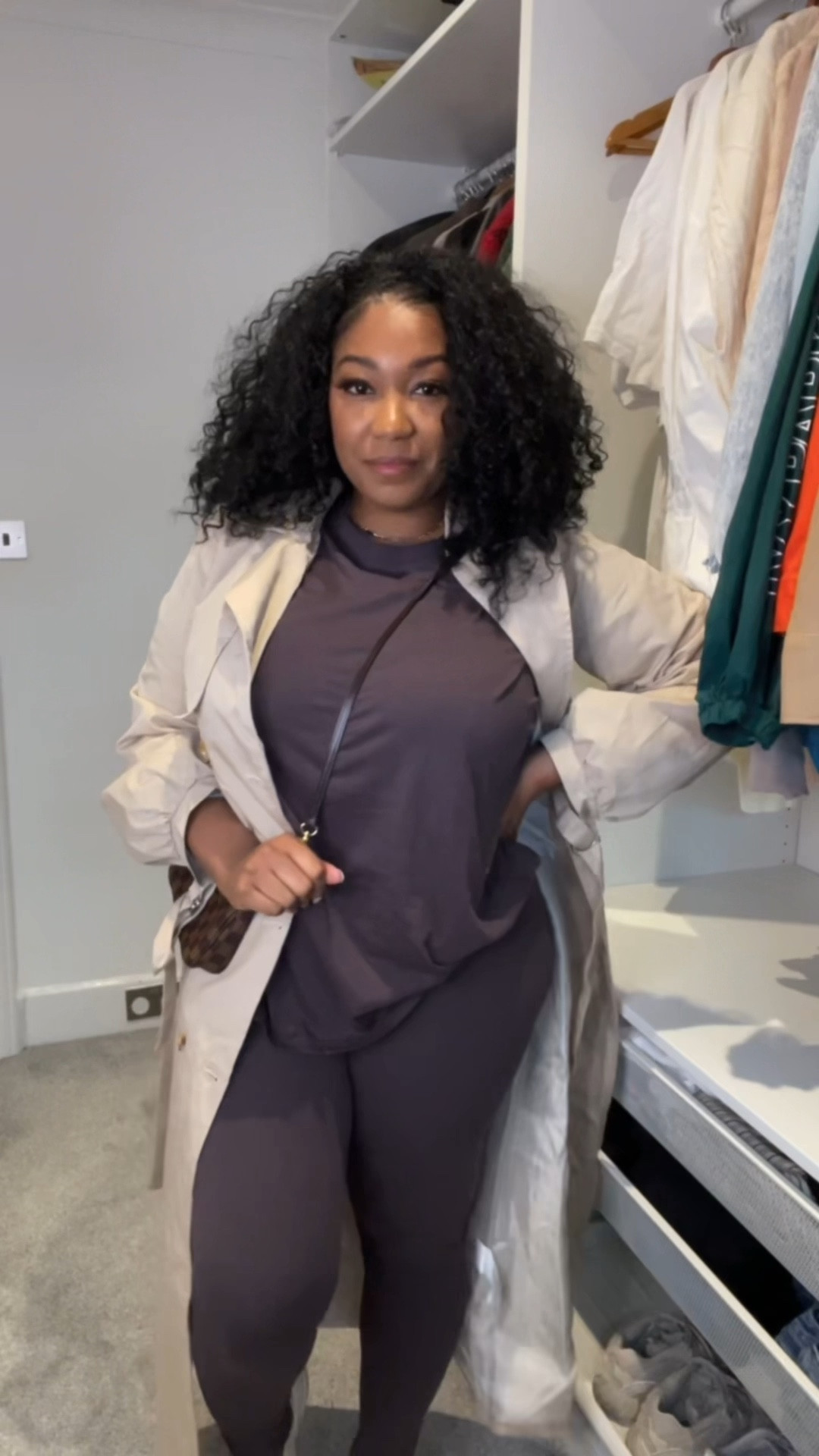 Airport outfit ✈️

Coord set, sneakers, trench coat, casual outfit, everyday outfit 

#LTKmidsize #LTKfindsunder100 #LTKplussize