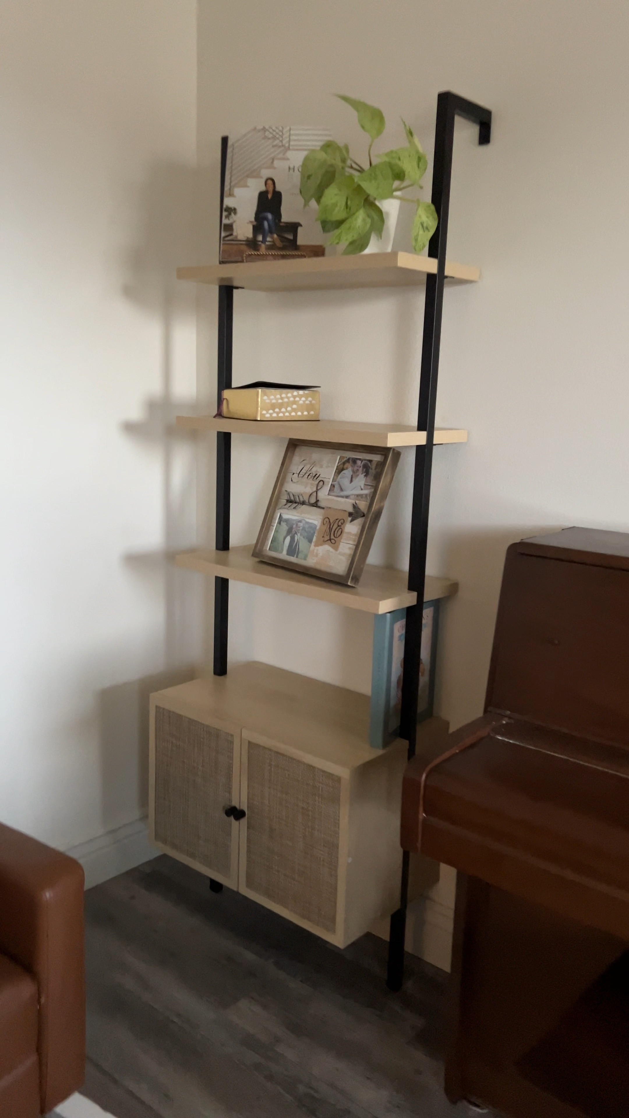 Loving these bookshelves from Amazon!! And love how my Wayfair chair arms match it 😍

#LTKhome #LTKVideo #LTKstyletip