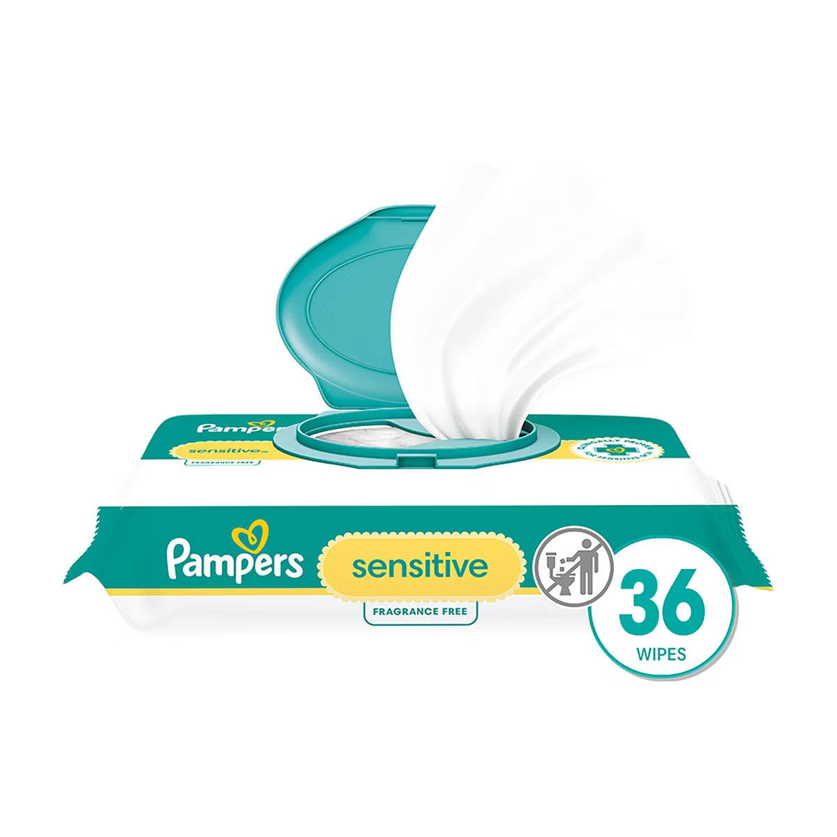 Pampers Sensitive Baby Wipes - 36ct | Target