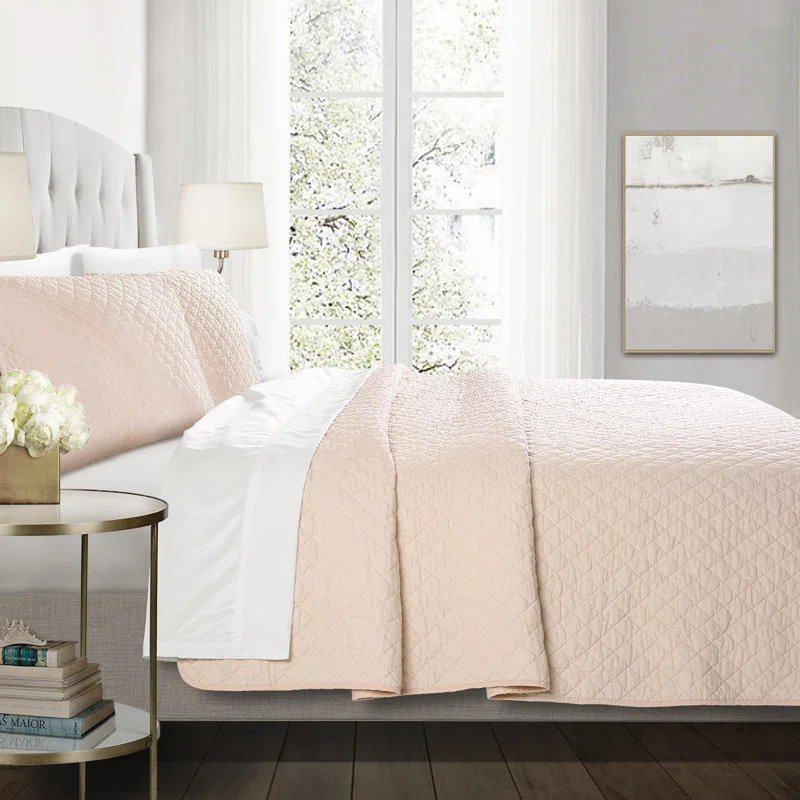 Blush Shuler Quilt Set | Wayfair North America
