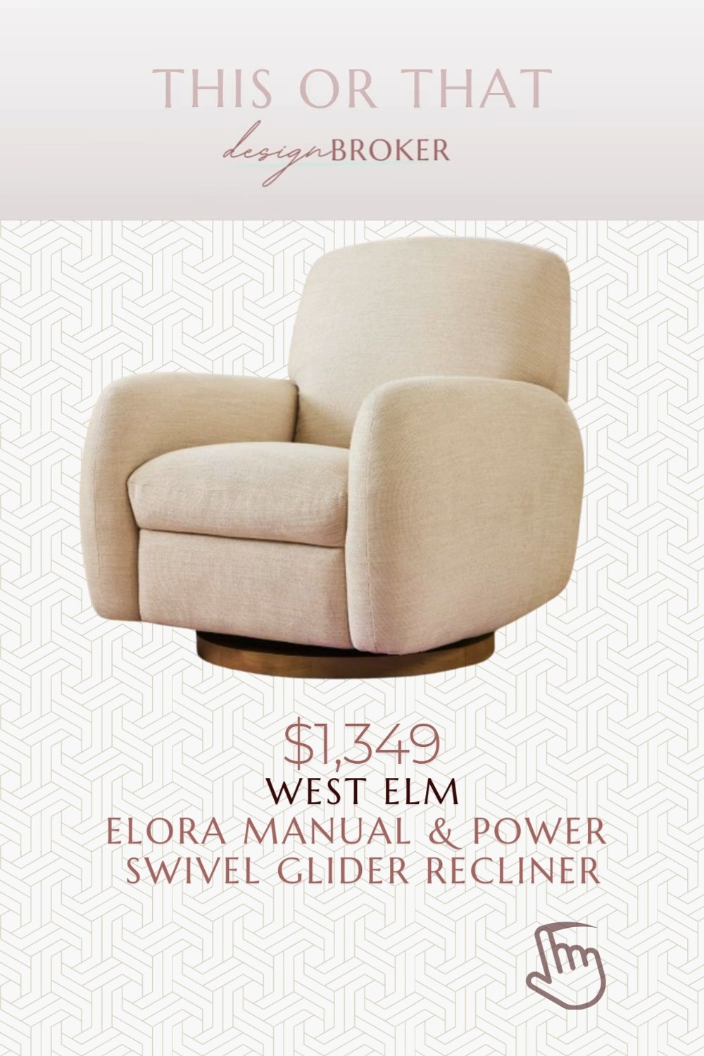 ✨ West Elm Recliner Dupe Alert! ✨

Your dream chair is here! I found a gorgeous West Elm recliner and an equally stylish (and budget-friendly!) option from Amazon. Both are perfect for adding a touch of comfort and style to any space.

⭐ Use it for a baby’s nursery, living room, or even a reading nook. It’s a functional and chic addition to any home!
💾 Save this viral item now and shop your favorite before it’s too late!

#ReclinerInspo #BabyRoomDecor #LTKHomeDecor 

 #LTKHome #LTKBaby #LTKFamily