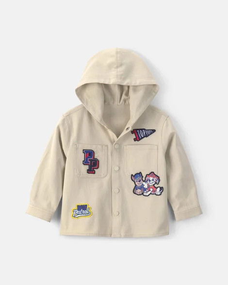 Toddler PAW Patrol®' Button-Up Hoodie - Khaki | Carter's | Carter's Inc