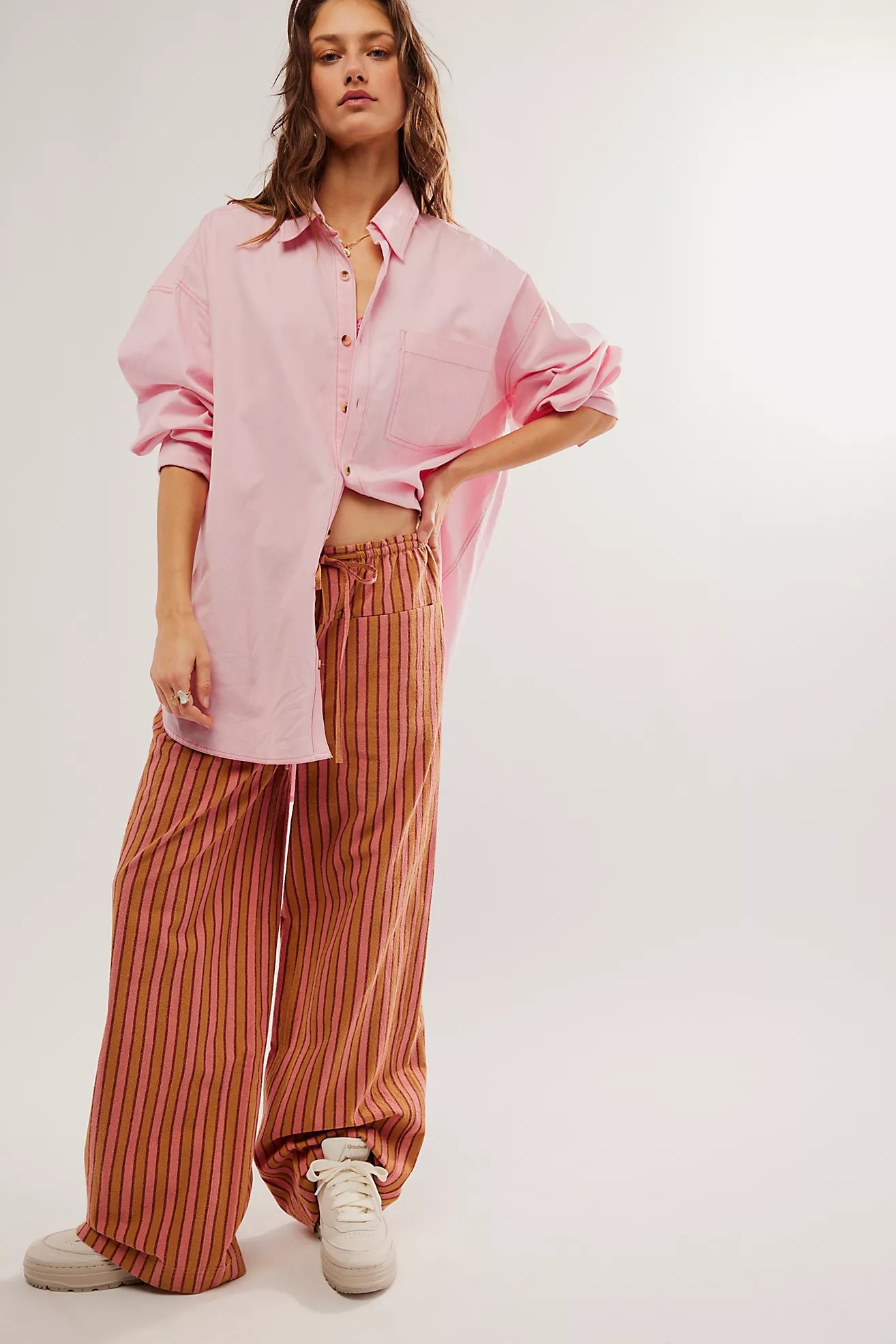 Hudson Canyon Stripe Pants | Free People (Global - UK&FR Excluded)