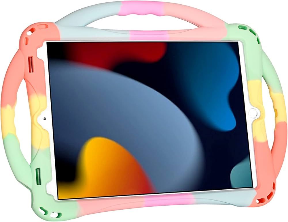 Adocham Kids Case for iPad 9th/8th/7th Generation,Kids iPad 10.2 Case with Stand Handle and Strap... | Amazon (US)