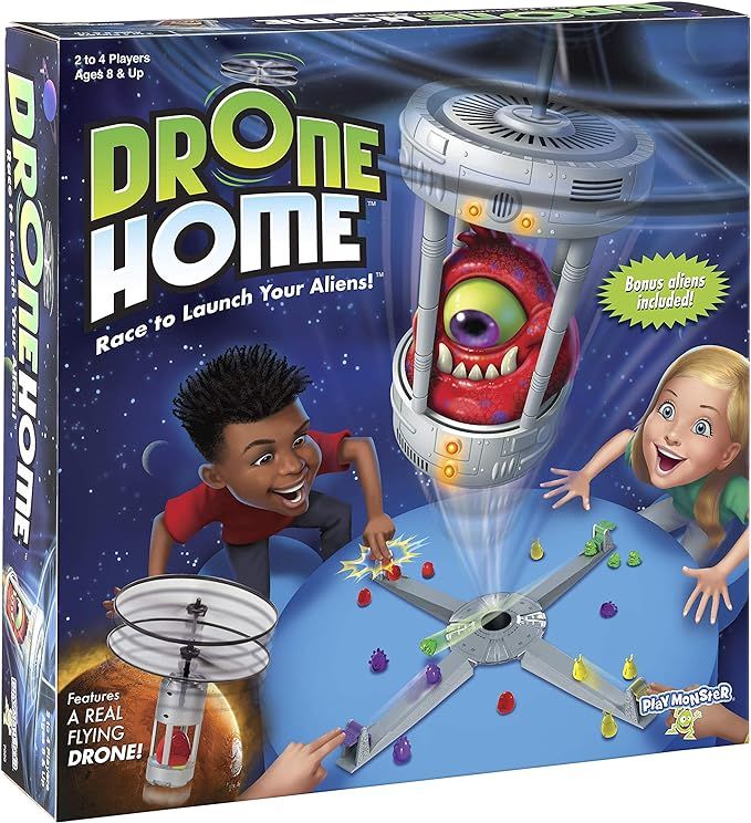 Drone Home -- First Ever Game With a Real, Flying Drone -- Great, Family Fun! -- For 2-4 Players ... | Amazon (US)