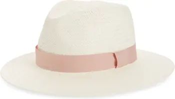 Packable Straw Fedora Hat | Nordstrom
