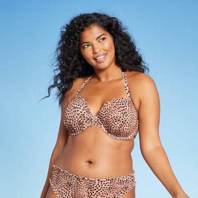 Women's Lightly Lined Ruffle Bikini Top - Shade & Shore™ | Target