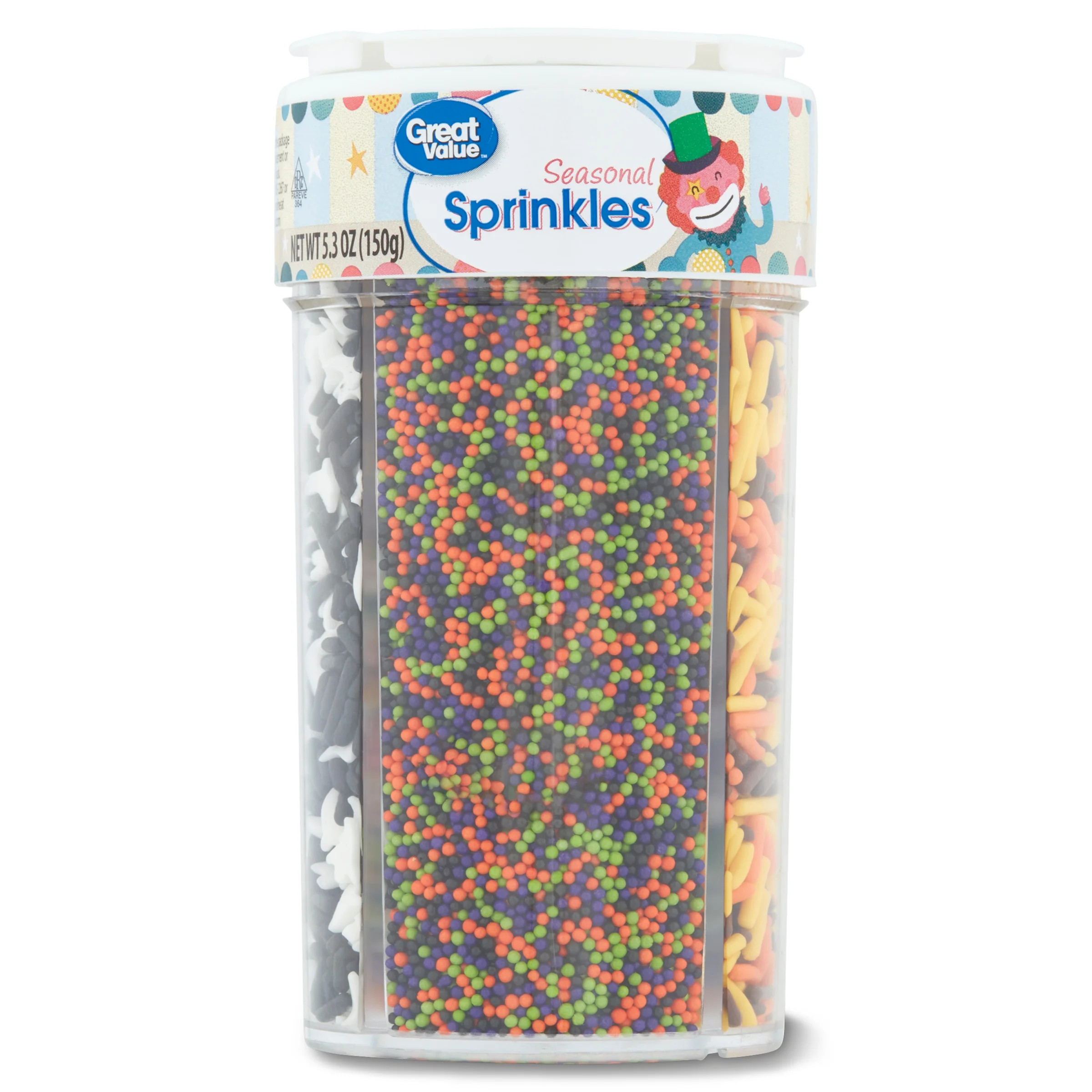 Great Value Seasonal Sprinkles, 5.3 oz | Walmart (US)