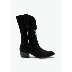 Bota Western Couro Estrela Preta Bota Western Couro Estrela Preto 34 | OffPremium (BR)