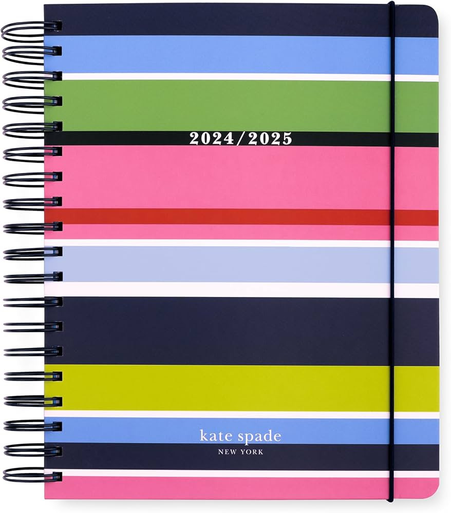 Kate Spade New York Daily Planner 2024-2025, Mega Planner August 2024 - December 2025, Hardcover ... | Amazon (US)