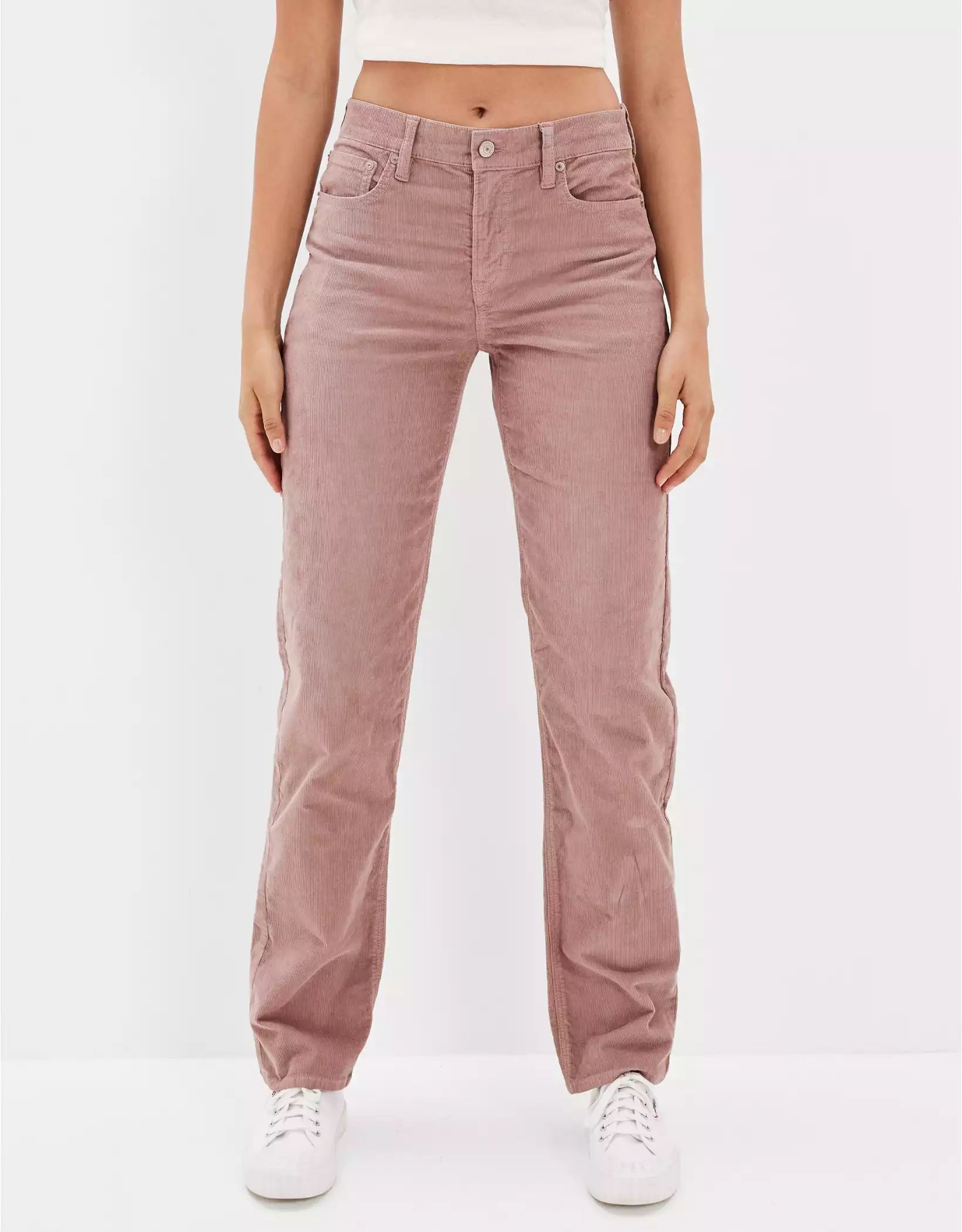 AE Stretch Corduroy '90s Straight Pant | American Eagle Outfitters (US & CA)