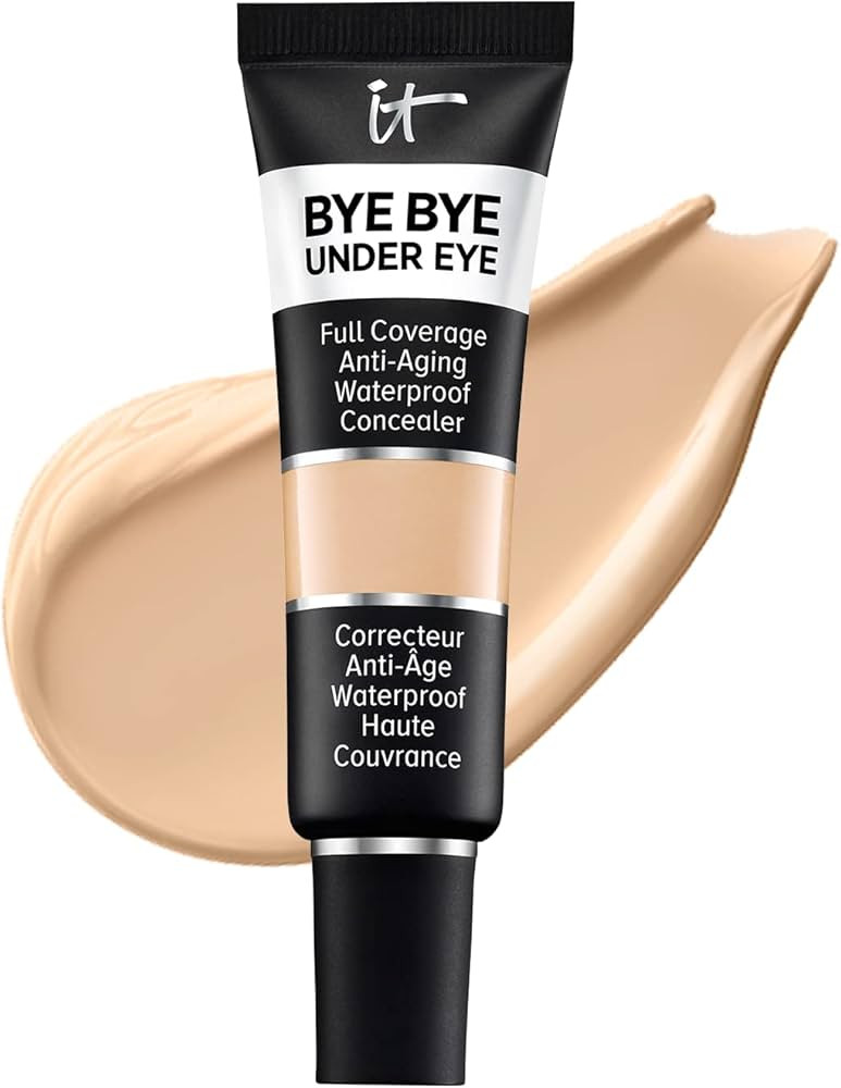 IT Cosmetics Bye Bye Under Eye Concealer - Waterproof Full Coverage Concealer For Dark Circles, F... | Amazon (US)