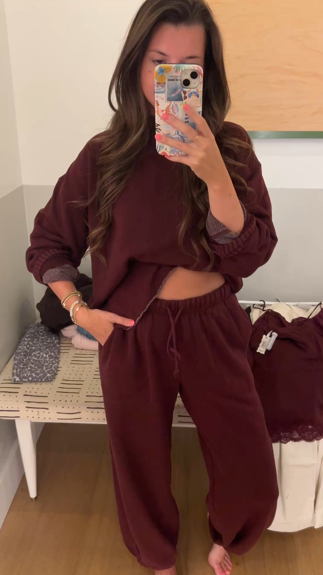 // rainy fall day comfies // comfy set for fall // college football outfit //

#LTKootd #LTKSeasonal