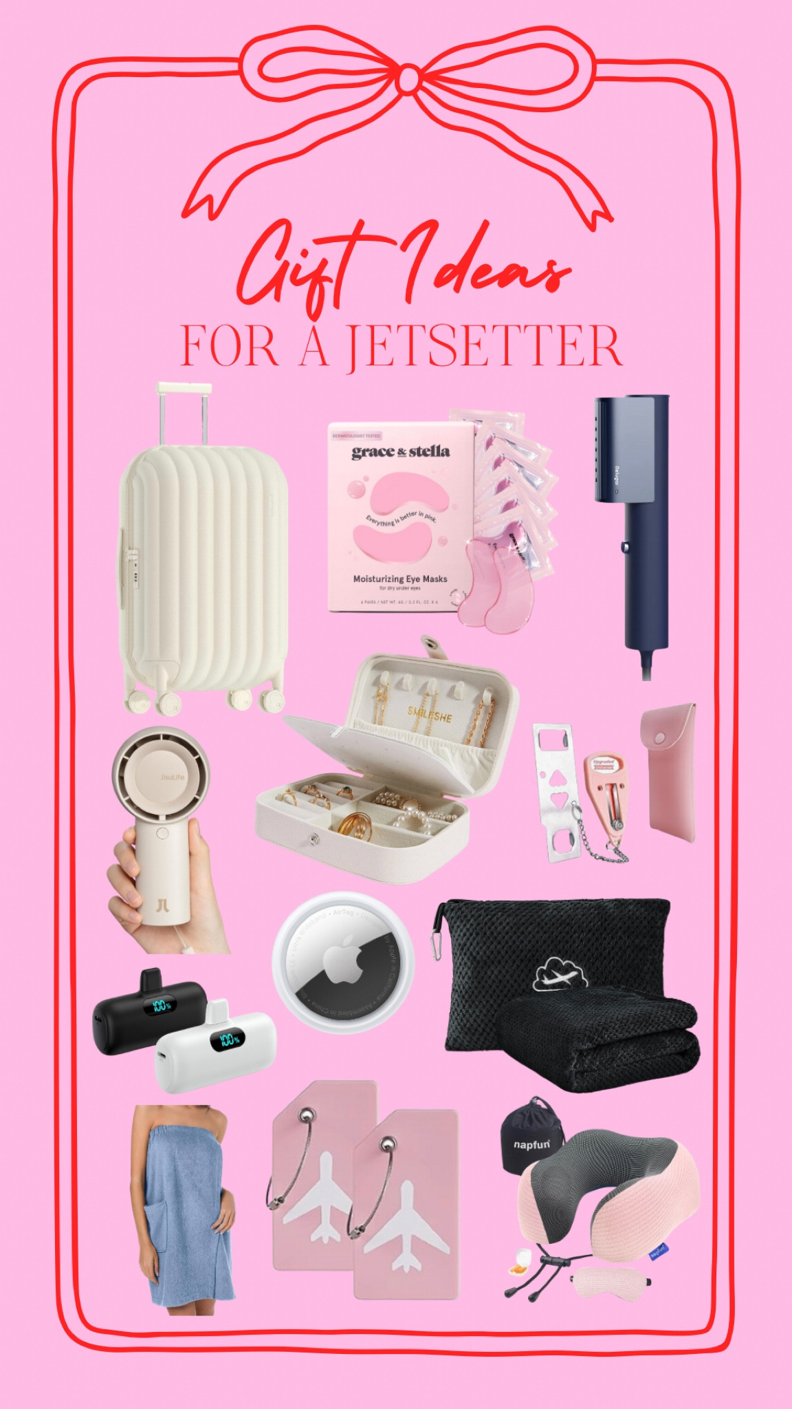 Travel packing, travel essentials, travel guide, stocking stuffers, gifts for him, gifts for her, carryon suitcase, steamer, jewelry, 

#LTKFindsUnder50 #LTKGiftGuide #LTKFindsUnder100