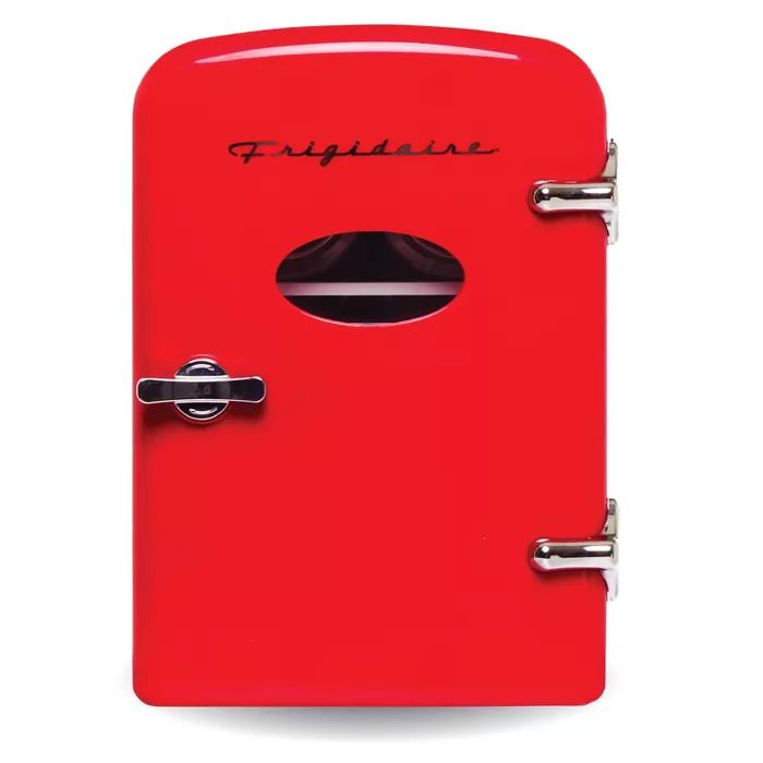 Frigidaire 6-Can Mini Retro Beverage Fridge - Red | Target