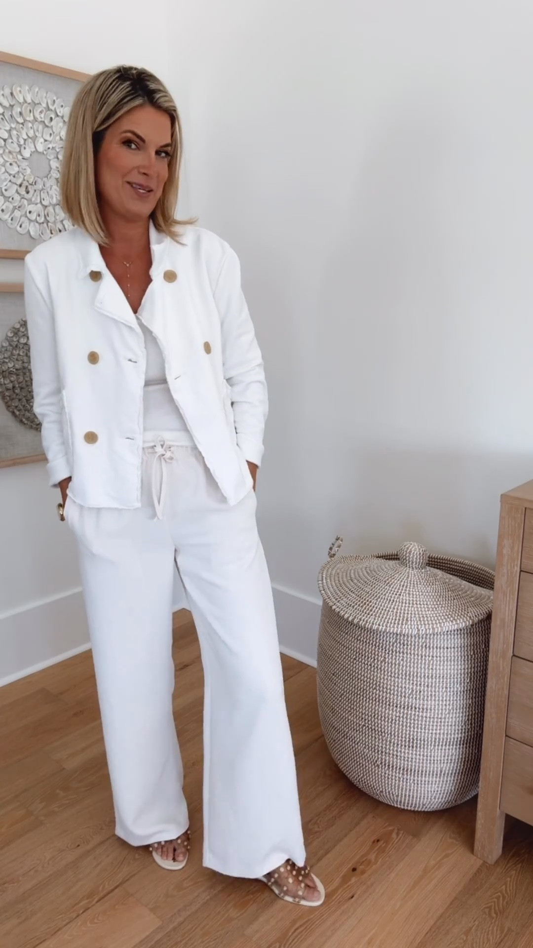 Got a huge makeup stain out of these pants with the products below and 3 washes. I am 5’11” in small tops and small long wide leg pants.  

#LTKootd #LTKTall #LTKOver40