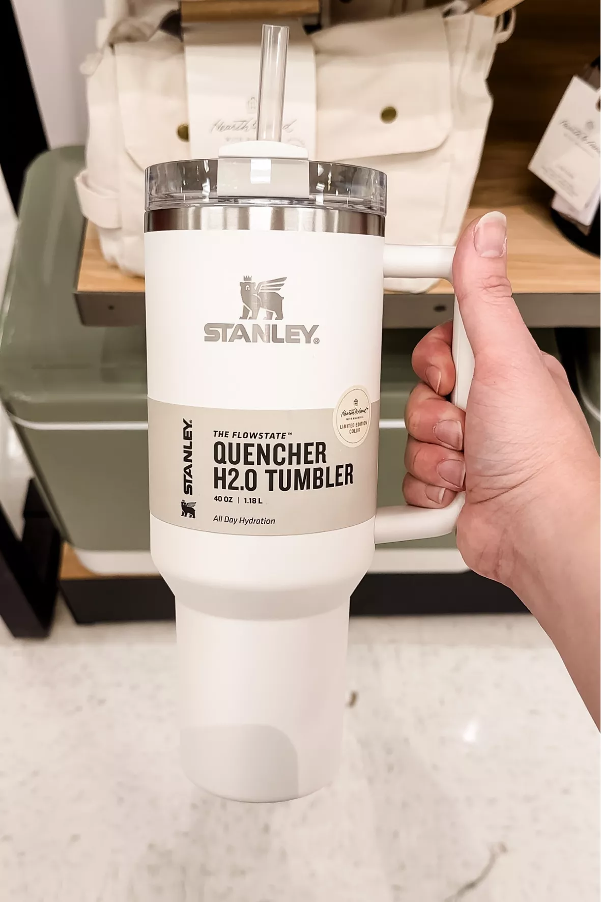 STANLEY x Magnolia 40oz Stainless Steel H2.0