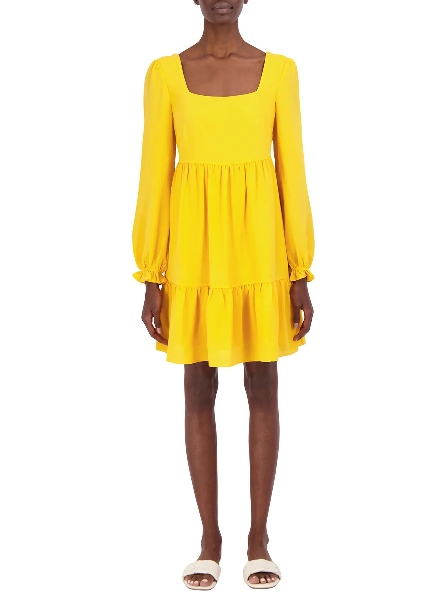 BCBG Paris Women's Square Neck Dress - Walmart.com | Walmart (US)