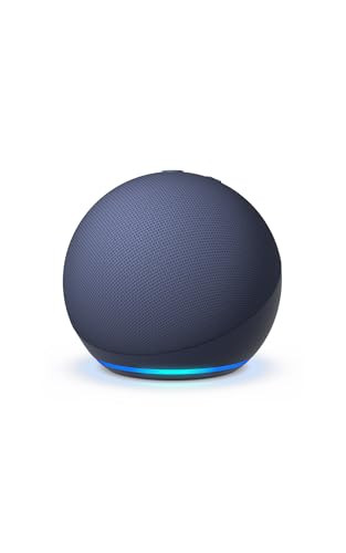 Amazon Echo Dot (newest model) - Vibrant sounding speaker, Designed for Alexa+, Great for bedrooms, dining rooms and offices, Deep Sea Blue | Amazon (US)