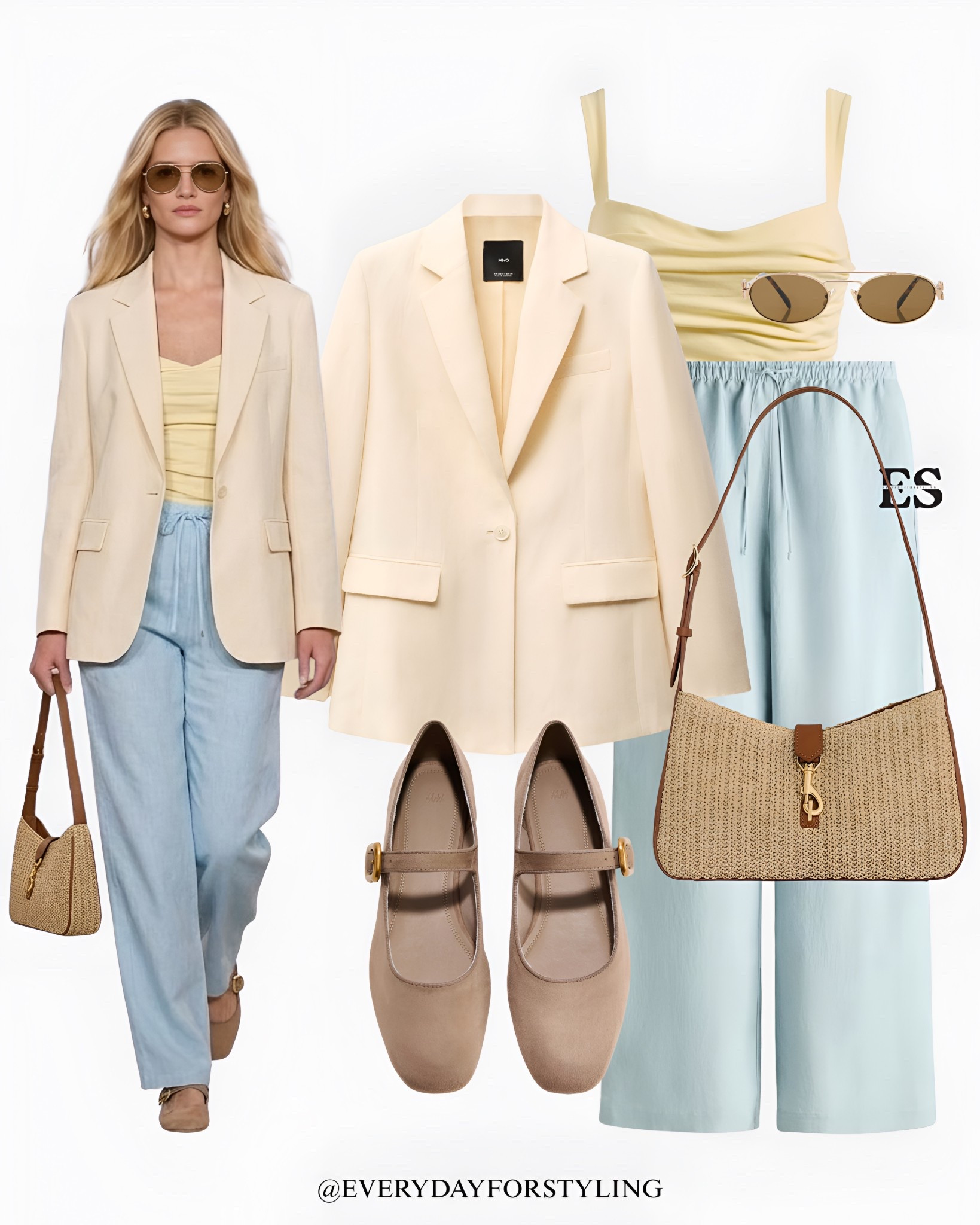 Soft pastel blazer for a light and elegant spring style 💛

mango ballet flats outfit, ballet flats outfit ideas women, spring flats outfit women, casual chic outfits women, everyday outfit inspiration women, ballet shoes outfit women, minimalist outfit ideas women, spring outfit ideas women, neutral outfits women, street style outfits women, effortless outfits women, aesthetic outfit inspiration women, comfortable stylish outfits women, smart casual outfits women, modern women outfits, trendy spring outfits women, capsule wardrobe outfits women, everydayforstyling

#zara #springoutfits, #mangonewin, #balletflats, everydaystyle, #springfashion 

#LTKSaleAlert #LTKootd #LTKTravel