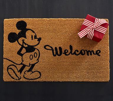 Disney Mickey Mouse Doormat | Pottery Barn (US)