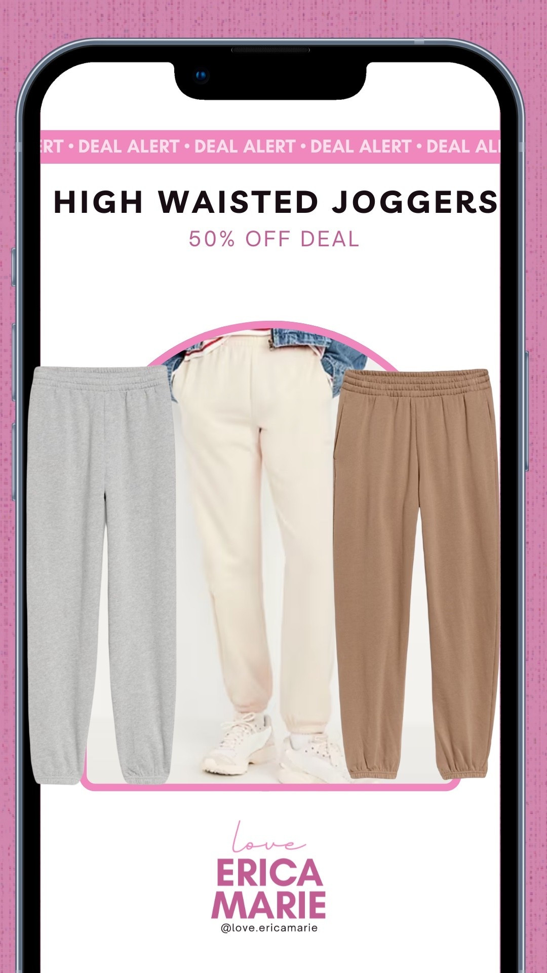 I love a soft pair of comfortable pants and these Old Navy high waisted joggers are super soft! They come in multiple lengths, sizes and have 10 different colors!  
Old Navy sale, deal of the day 

#LTKSaleAlert #LTKOver40 #LTKSeasonal