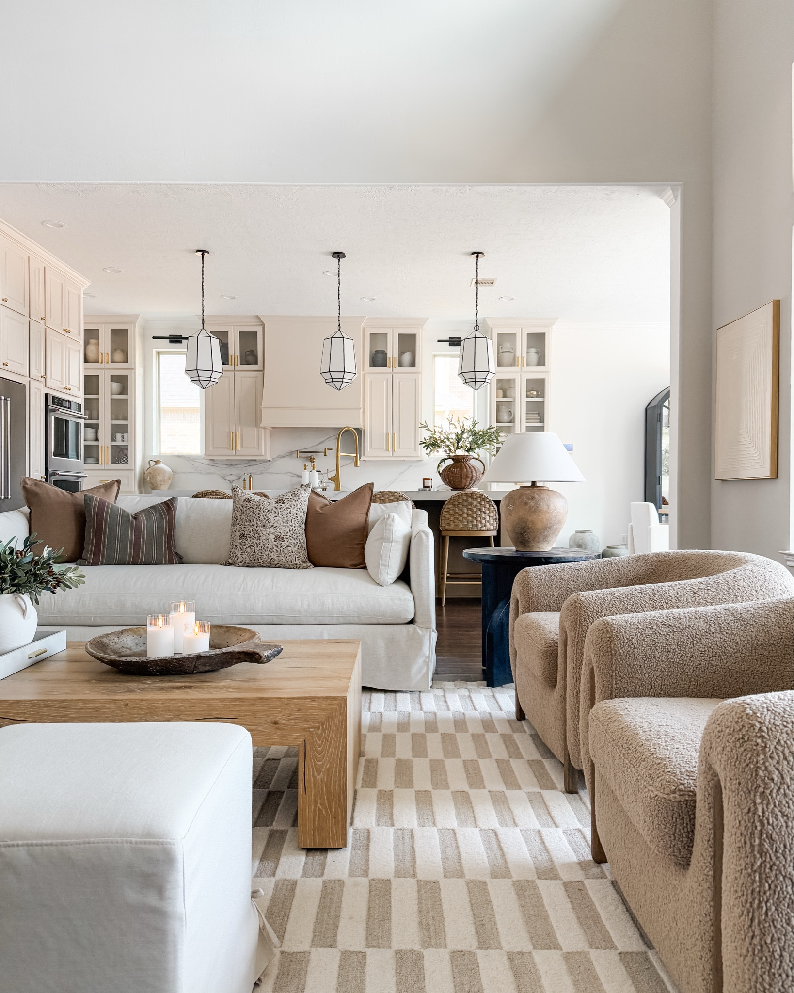 Post-Christmas living room reset 🤍
Back to calm, cozy, and neutral after weeks of holiday decor. Sharing my living room staples—from the sofa and accent chairs to the coffee table, rug, and layered decor that make this space feel timeless year-round.
Perfect if you love an earthy neutral living room decor, modern organic style, and designer-look furniture for less.

neutral living room, modern organic living room, living room furniture, cozy home decor, minimalist home style, affordable home finds

#LTKHome